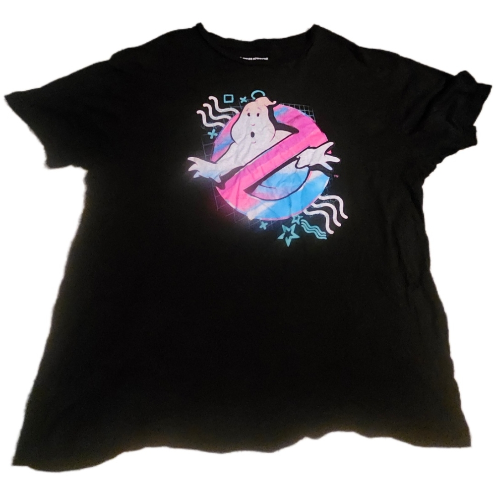 Loot Crate Black Ghostbusters Tee Mens XL